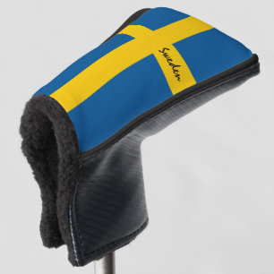 Golf Sweden & Swedish Flag / Golf Clubs Covers