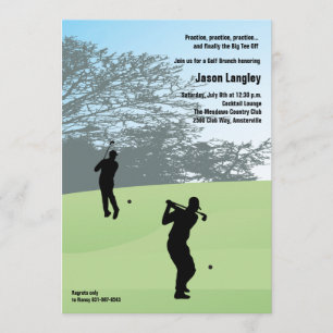 Golf Swing Invitation