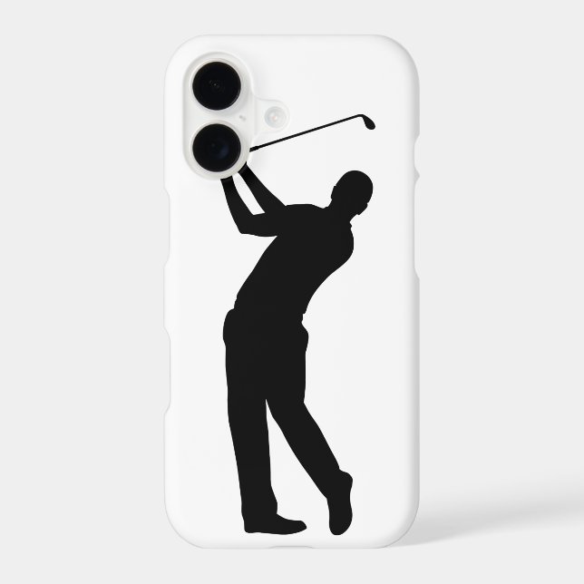 Golf Swing Silhouette (Back)