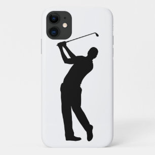 Golf Swing Silhouette iPhone 11 Case