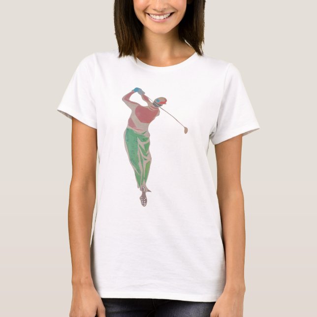 Golf Swing Vintage T-Shirt (Front)