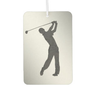 Golf Swinger Customisable Car Air Freshener