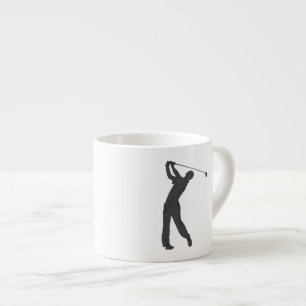 Golf Swinger Customisable Espresso Cup