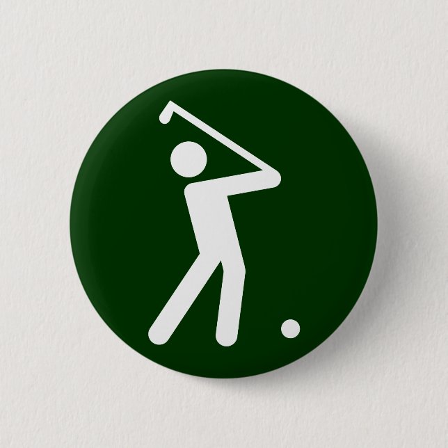 Golf Symbol Button (Front)