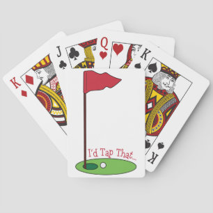 Golf Tap Playing Cards