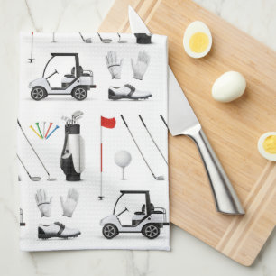 Golf Tea Towel