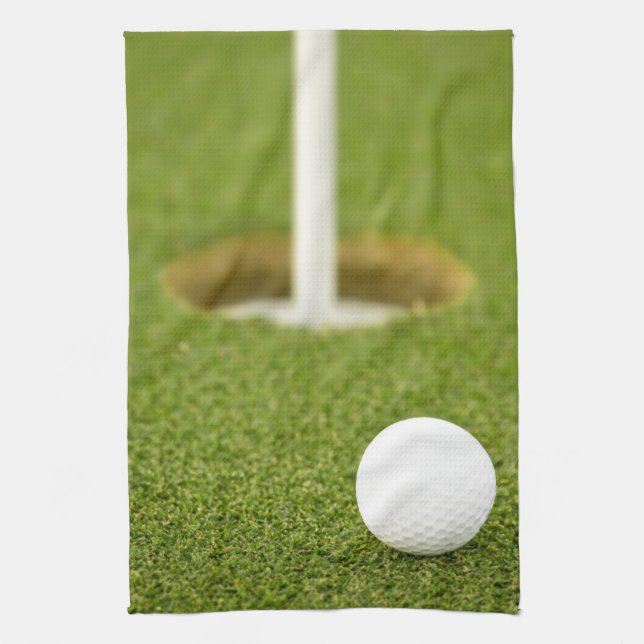 Golf Tea Towel (Vertical)