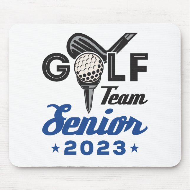 Golf Team Senior 2023 Mouse Mat (Front)