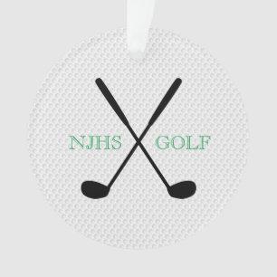 Golf Team Tournament Souvenir Personalised Ornament