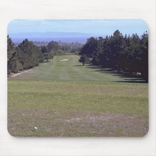 Golf Tee shot Mouse Mat (Front)