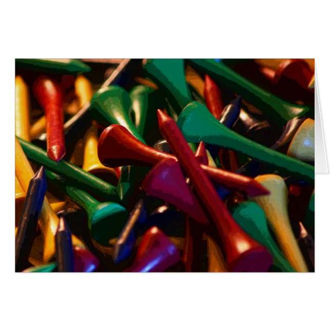 Golf Tees (Front Horizontal)