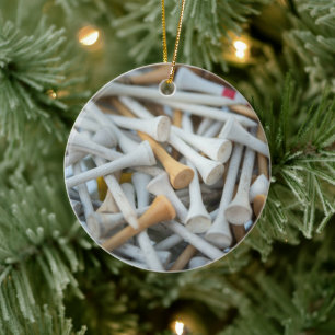 Golf Tees Ceramic Tree Decoration