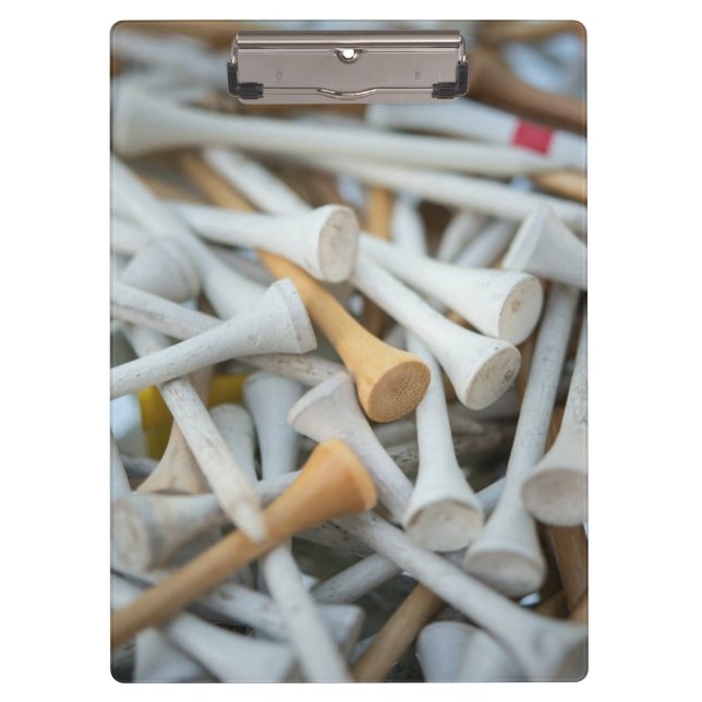 Golf Tees Clipboard (Front)