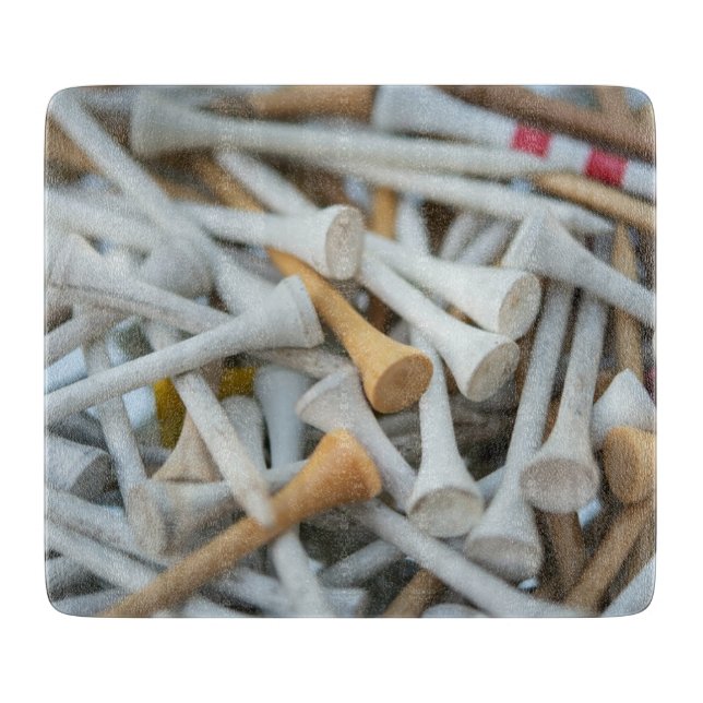 Golf Tees Cutting Board (Front)