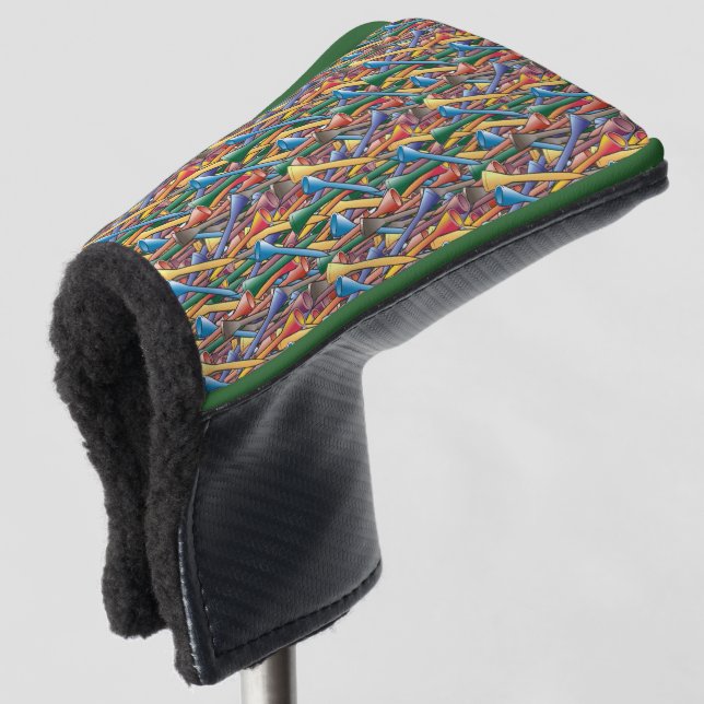 Golf Tee's Head Cover (3/4 Front)