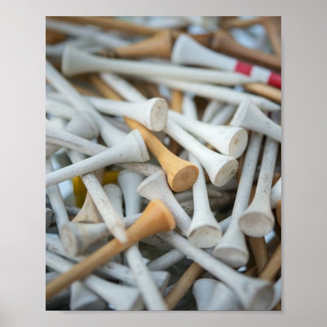 Golf Tees Poster (Front)