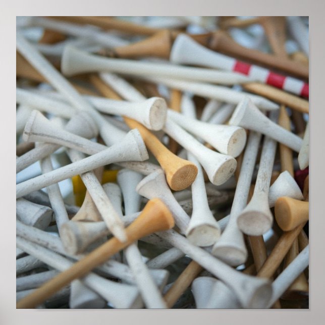 Golf Tees Poster (Front)