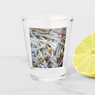 Golf Tees Shot Glass