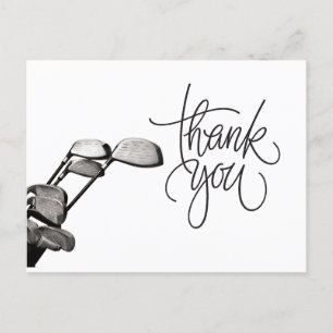 Golf  Thank you card 