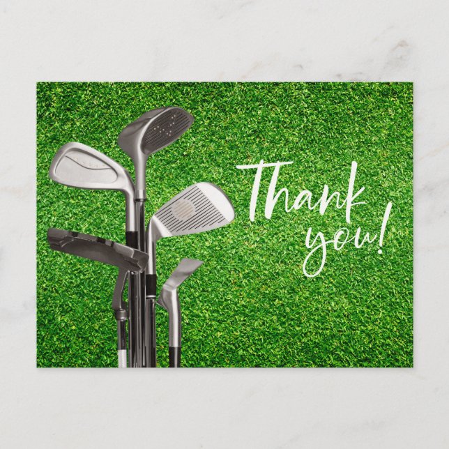 Golf  Thank you card  (Front)