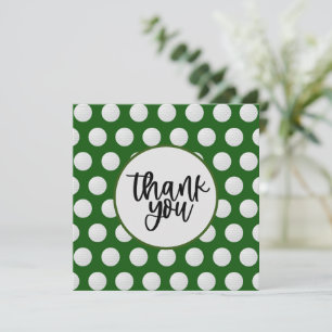 Golf  thank you card
