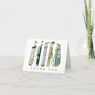 golf thank you card