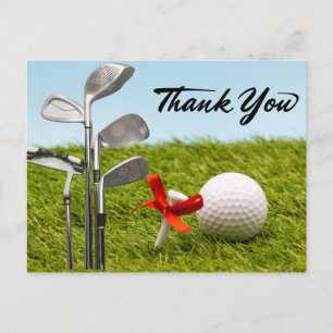 Golf  Thank you card 