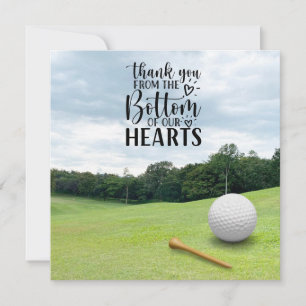 Golf  thank you so much for golfer ball on green