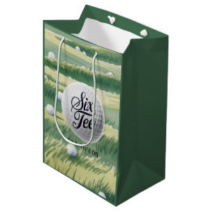Golf Theme 60 & Tee’d Off Birthday Party Medium Gift Bag
