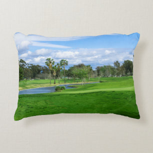 Golf Theme Accent Pillow
