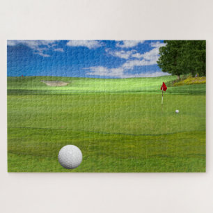Golf Theme Jigsaw Puzzle