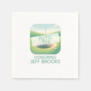 Golf Theme Party Napkin