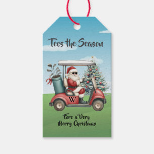 *Golf Theme Tees the Season Name Gift Tags