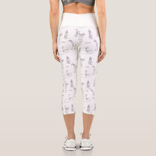 Golf theme tights