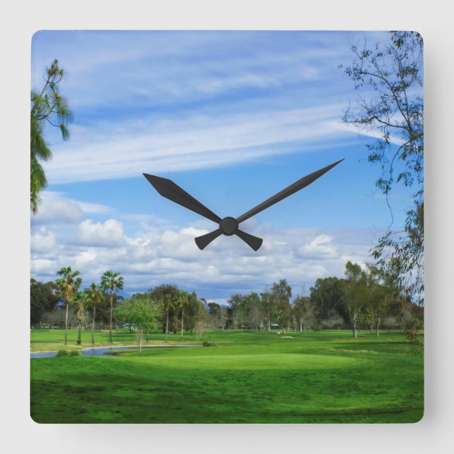 Golf Theme Wall Clock (Front)