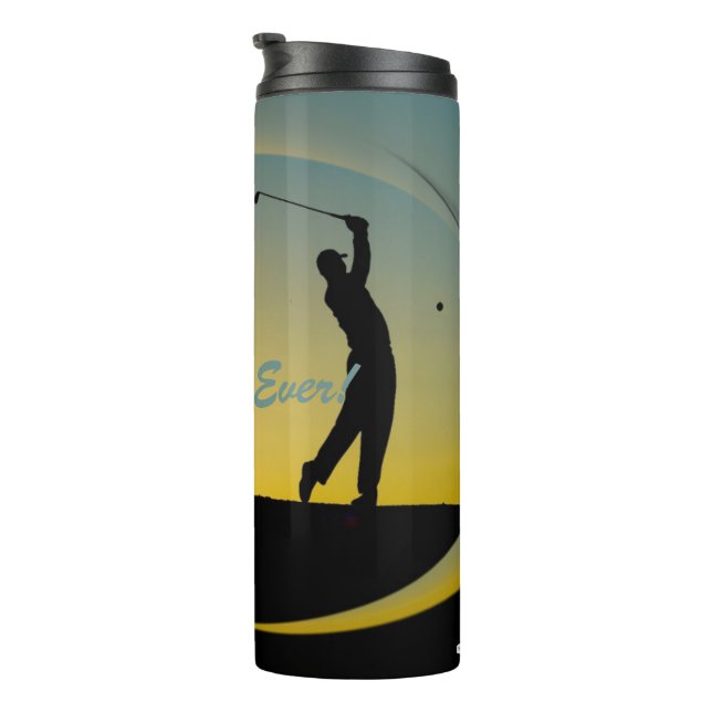 Golf Theme Water Bottle - HAMbWG (Rotated Right)