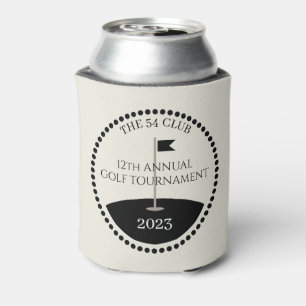 Golf Tournament Club Name Can Cooler