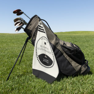 Golf Tournament Club Name Towel