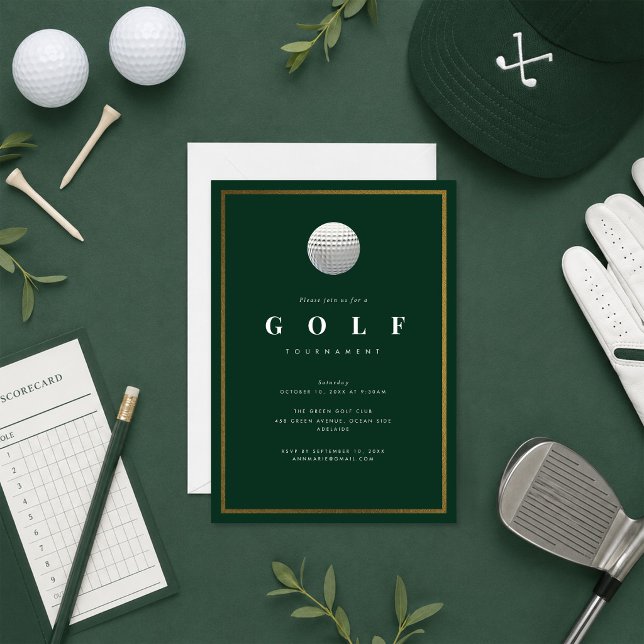Golf Tournament Invitation (Creator Uploaded)