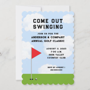 Golf Tournament Invitation