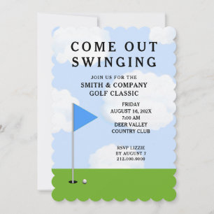 Golf Tournament Invitation