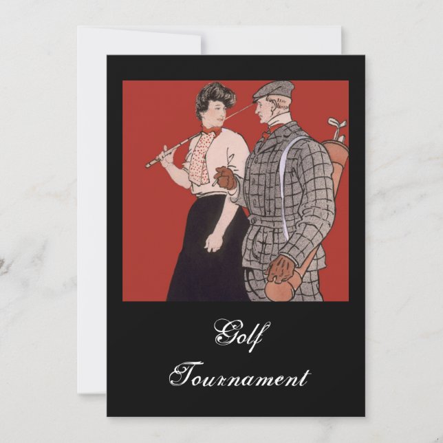 Golf Tournament Invitations (Front)