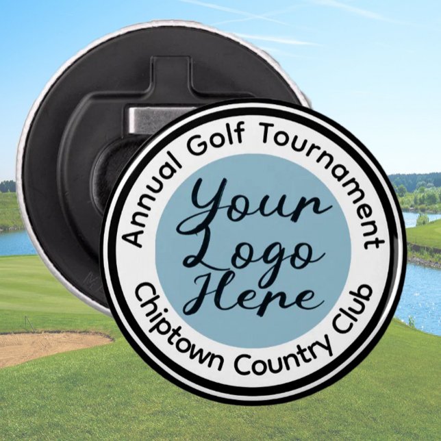 Golf tournament or event custom logo personalised  bottle opener (Creator Uploaded)