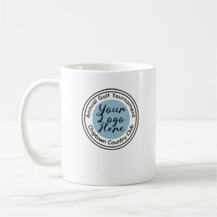 Golf tournament or event custom logo personalised  coffee mug