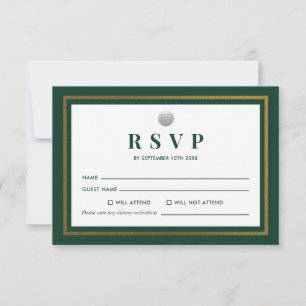 Golf Tournament RSVP Card