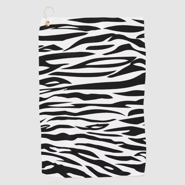 Golf towel - Black&White (Front)