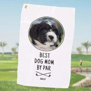Golf Towel Dog Mum Mother's Day Custom Photo