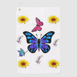 Golf Towel Floral