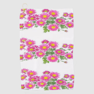 Golf Towel Floral