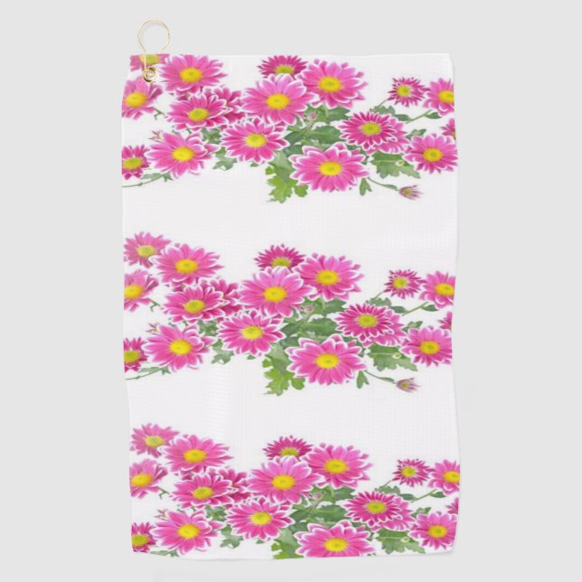 Golf Towel Floral (Front)